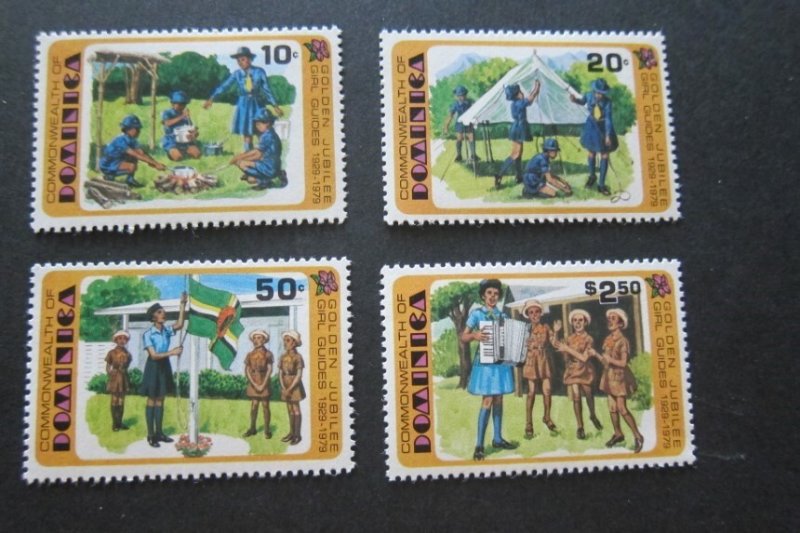 Dominica Sc 630-633 Scout set MNH