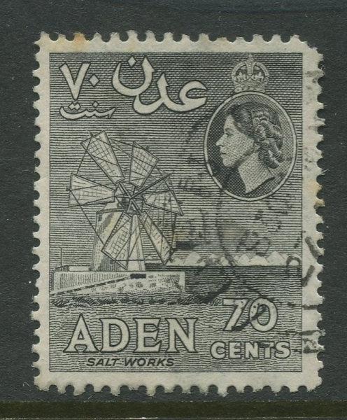 STAMP STATION PERTH Aden #54 - QEII Definitive Issue 1953-59  Used  CV$0.25.