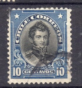 Chile 1911 Early Issue Fine Used 10c. NW-12368
