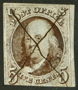 U.S. #1 USED WITH PSE CERT FR 10