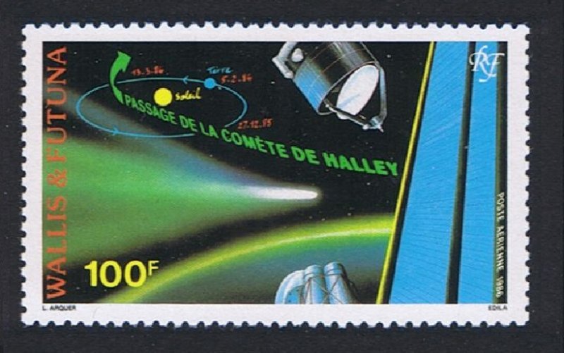 Wallis and Futuna Space Appearance of Halley's Comet 1986 MNH SC#C146 SG#479