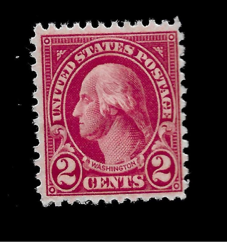 US 1922 Sc# 554 2c WASHINGTON  Mint NH - Vivid  Color - Centered