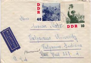 Germany D.D.R., Airmail, Space