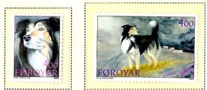 Faroe Islands 266-7 MH SCV $3.00 BIN $1.40