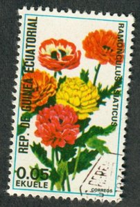 Equatorial Guinea Flower used CTO single