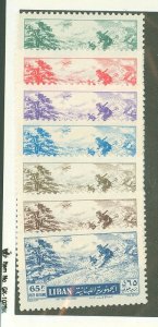Lebanon #C200-6  Single (Complete Set)