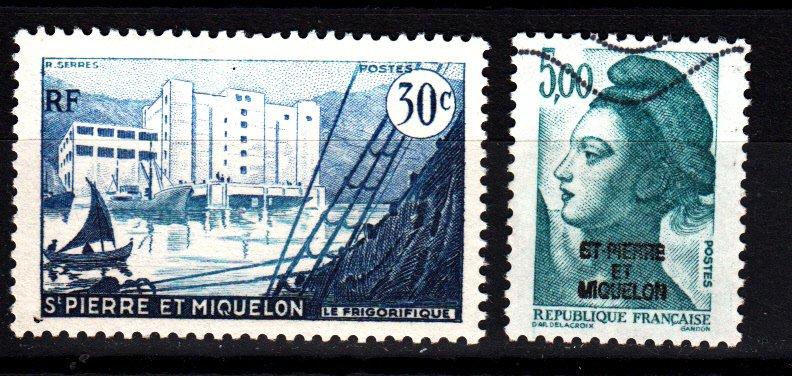 St Pierre & Miquelon 346, 654