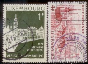 Luxembourg 1974 SC# 544-5 Used L189