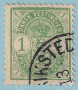 DANISH WEST INDIES 21  USED - NO FAULTS VERY FINE! - NUC