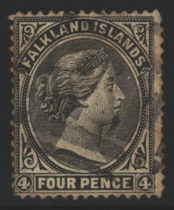 Falkland Islands Sc#6 Used