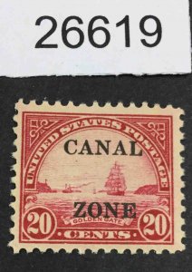 US STAMPS #92 CANAL ZONE MINT OG NH  LOT #26619