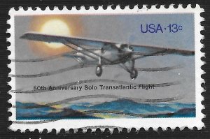 US #1710 13c Lindbergh Flight - Spirit of St Louis