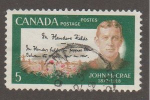 Canada 487  John McCrae