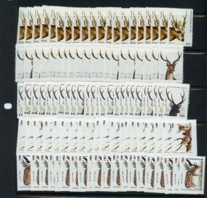 Victoria, Australia Duck, Deer & Quail stamps. Enormous hoard. Super price