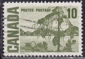 Canada 462 USED 1967 Jack Pine Tree 10¢