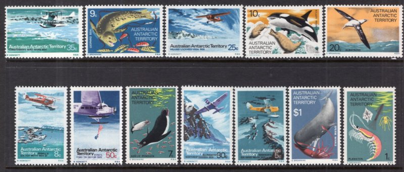 Australian Antarctic Territory L23-L34 MNH VF