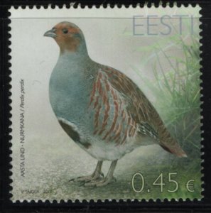 Estonia 2013 MNH Sc 725 45c Grey partridge