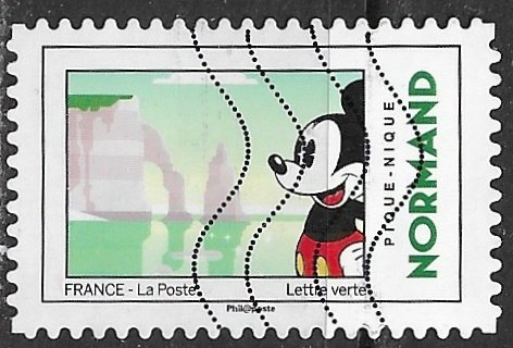 France ~ Scott # 5464 ~ Used ~ Mickey Mouse