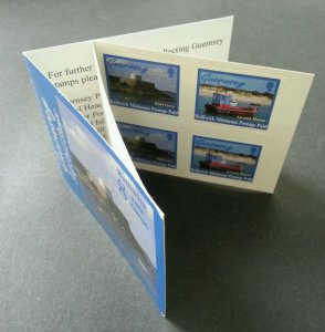 Views Of Guernsey 1998 Ship Vehicle Transport (booklet) MNH