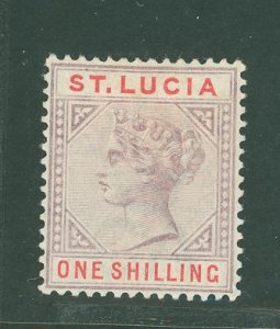 St. Lucia #37a  Single