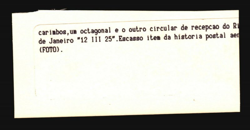 Brazil 1925 Registered Airmail Cover w/ Better - Z19391