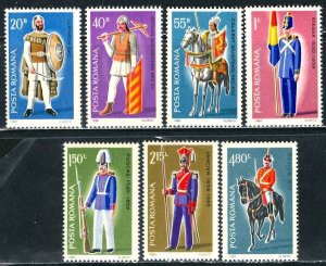 Romania; 1980; Sc. # 2977-2983; MNH Cpl. Set
