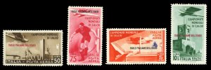 Italian Colonies, Aegean Islands #C29-31 Cat$105, 1934 Soccer, airpost set of...