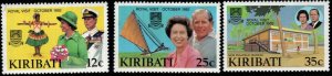 KIRIBATI SG193/5 1982 ROYAL VISIT MNH