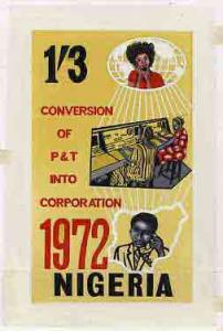 Nigeria 1972 Posts & Telecommunications Corporation -...