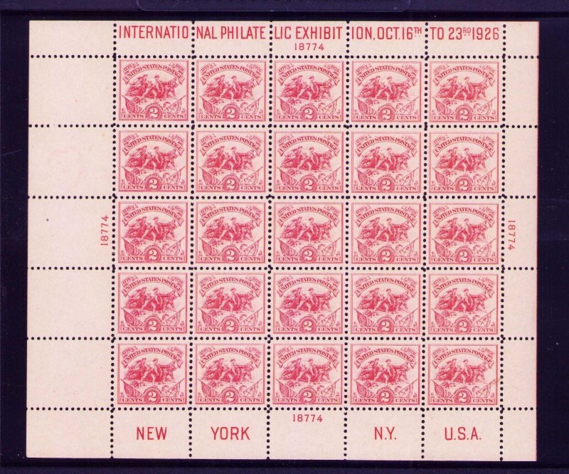 630 White Plains Souvenir Sheet Mint, MNH