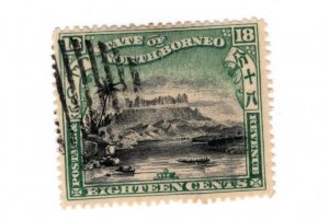 North Borneo #87 Used - Stamp - CAT VALUE $4.50