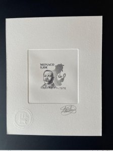 2009 Monaco YT 2672 Artist's Proof Conan Doyle Sherlock Holmes Black-