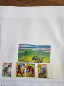 Stamps Tanzania Scott #1217-24 used