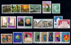 1982 Luxembourg Complete Year MNH Set-