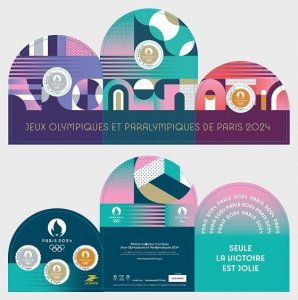 France 2024 Olympic Games Paris Olympics Inter Jop set in special booklet MNH