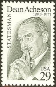 2755 Dean Acheson F-VF MNH single stamp