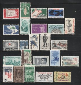 United States 1230-1253 Sets MNH Various