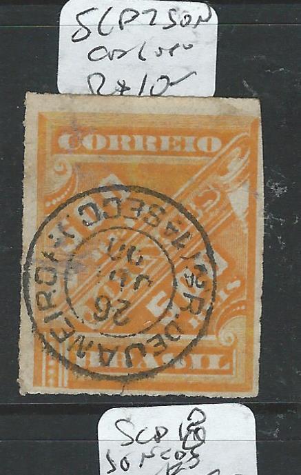 BRAZIL (PP1106B)  NEWSPAPER STAMP       SCP7   SON CDS  VFU