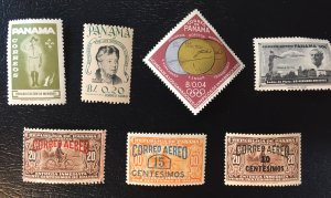 C3,C17,C18,C233,C330,456D,RA52 Panama MNHOG Beautiful