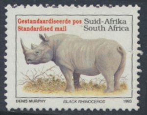 South Africa   SC# 856  Used Rhinoceros    see details & scans