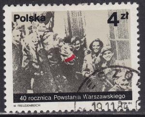 Poland 2634 Warsaw Uprising 4.00zł 1984