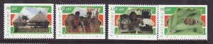 Surinam-Sc#1041-4- id8-unused NH set-Ecotourism-1996-