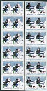 Denmark 2010, Winter stories 2 Booklets, MNH
