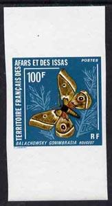 French Afars & Issas 1976 Balachowski Butterfly 100f ...