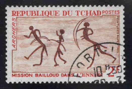 Chad TCHAD Scot 163 Used CTO stamp