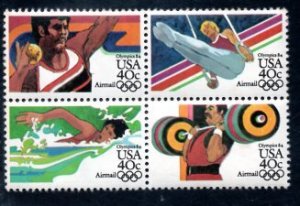 US Scott #C108b Block of 4, NH