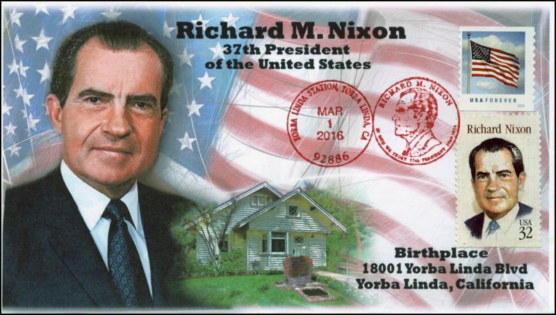 2016, Richard M. Nixon, President, Birthplace, Yorba Linda CA, Pictorial, 16-137