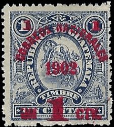 GUATEMALA   #111 MH (1)