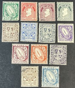 IRELAND # 65-76-USED-COMPLETE SET--1922-23