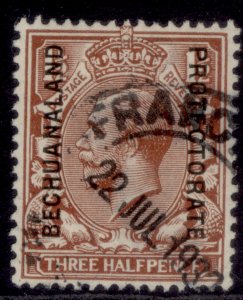 BECHUANALAND PROTECTORATE GV SG75, 1½d red-brown, FINE USED.